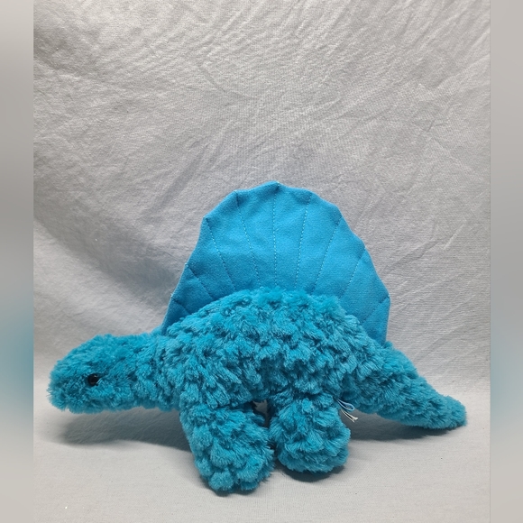 Dimetrodon Dinosaur Blue Manhattan Toy Company Little Jurassics Plush - Picture 2 of 6
